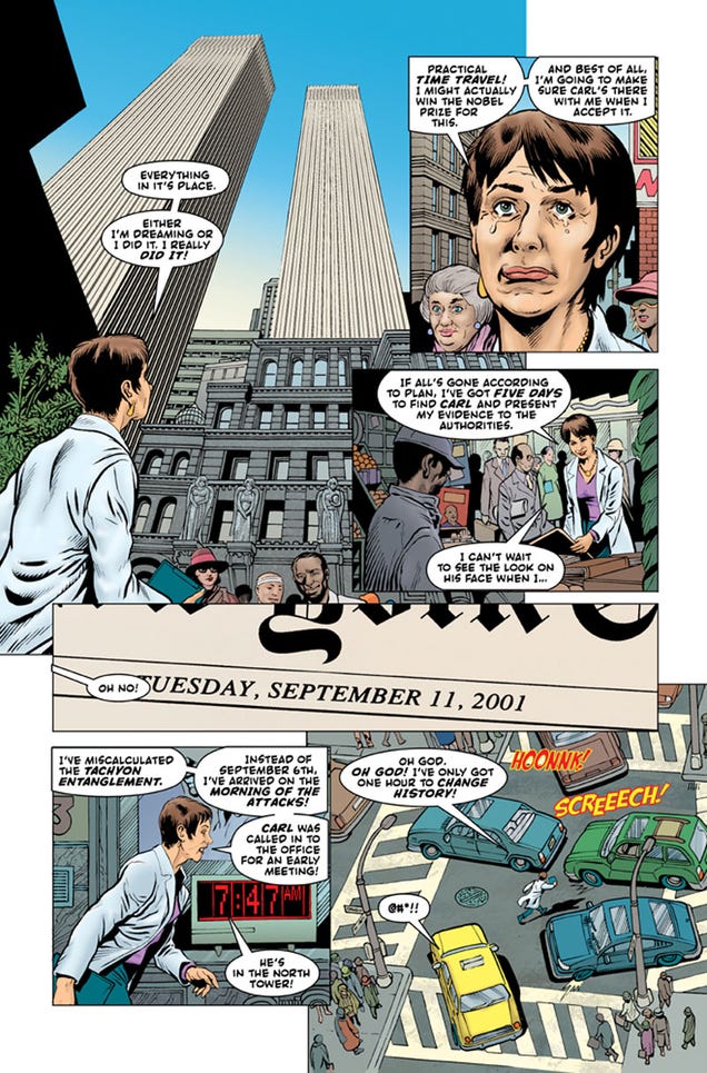 The 9/11 "Truther" comic sends you back in time to save the Twin Towers