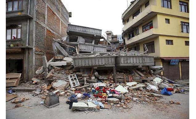 La devastación del terremoto de Nepal, en imágenes
