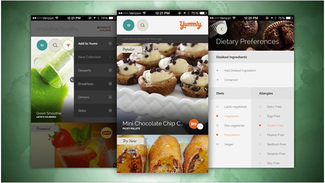 ​Yummly Suggests Recipes Based on Cooking Skill, Weather, and More