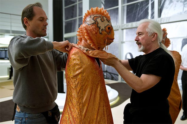 Every one of Rick Baker's aliens from Men In Black III is a work of art