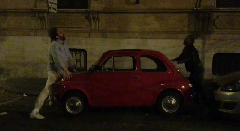 Street-Side Fiat 500 Makes Unfortunate Cameo In Aziz Ansari's Kanye West Music Video