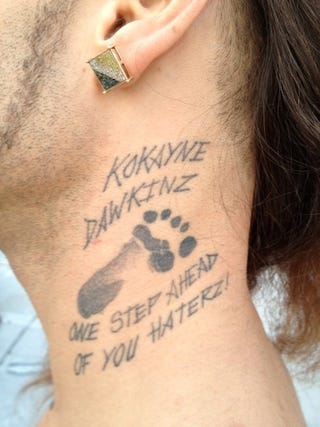 Riff Raff's Tattoos