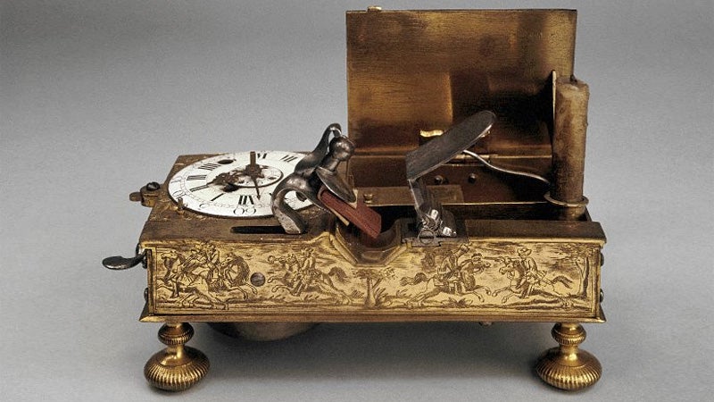 Was This the World's First Wake-Up Light Alarm Clock?