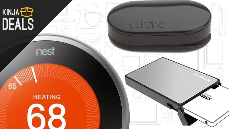 Today's Best Deals: Nest Thermostat, Ditto, SSD Enclosure, and More