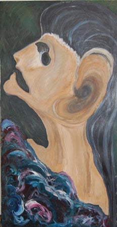 Ted Williams' Daughter Likes To Paint, Has Issues