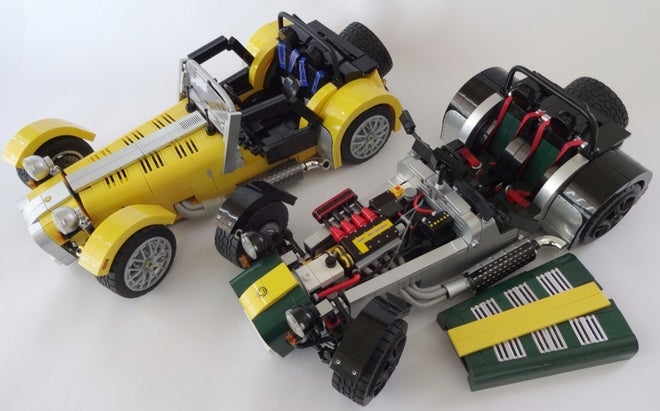 LEGO's Caterham Seven Build Kit Will Hit The Shelves This Year