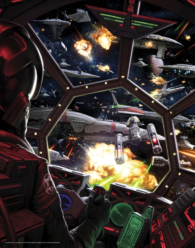 Breathtaking Art that Puts the "Wars" in Star Wars
