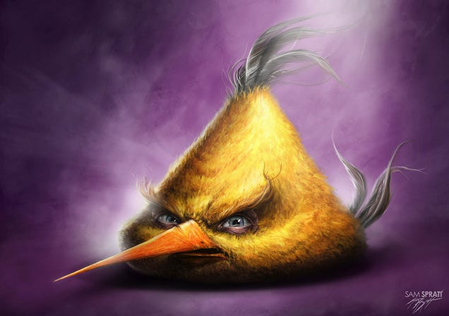 Hyper-Realistic Angry Birds Look Ready For Murder