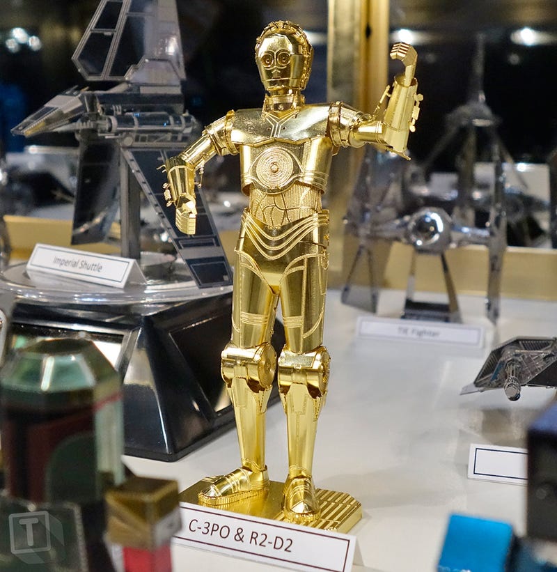 Those Incredibly Intricate Metal Origami Models Are Now Available in Color
