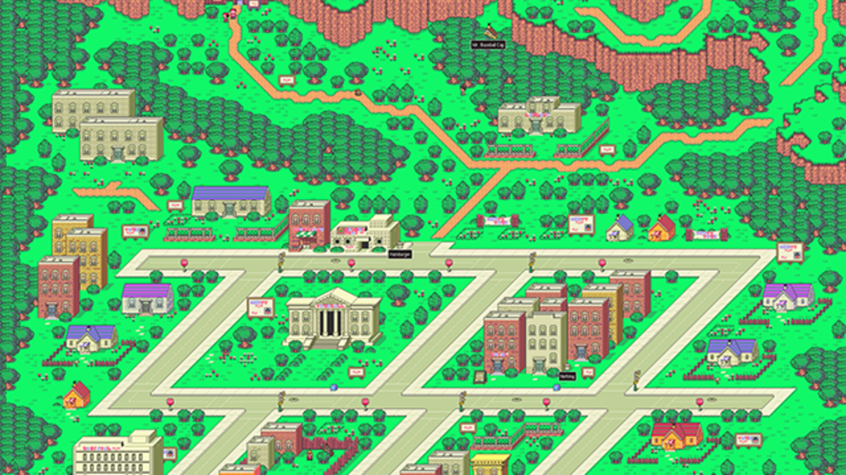 Beautiful Video Game World Maps