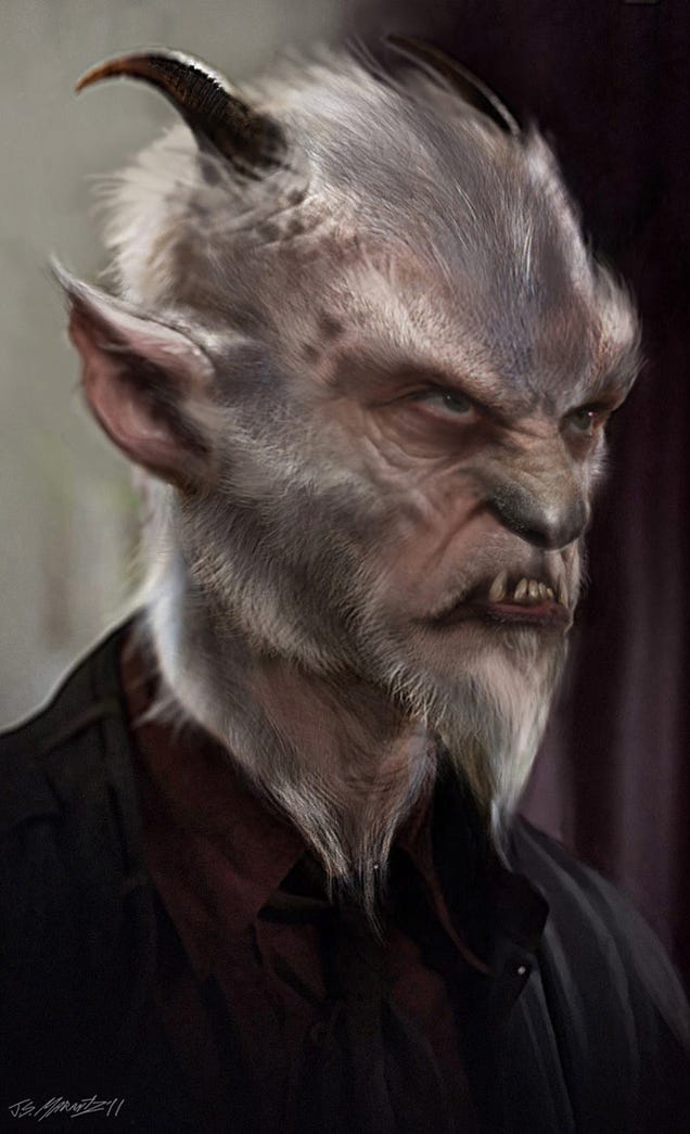 Beautiful portraits of Grimm's fairy tale monsters are worth a spot on your wall