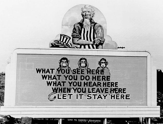 WWII Propaganda Billboards From The United States' Secret Atomic City