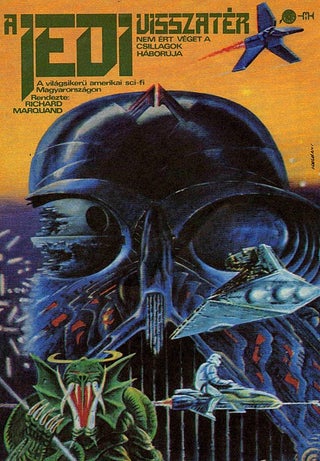 Hungarian Star Wars posters advertise a movie starring only Greedo and Darth Bucket