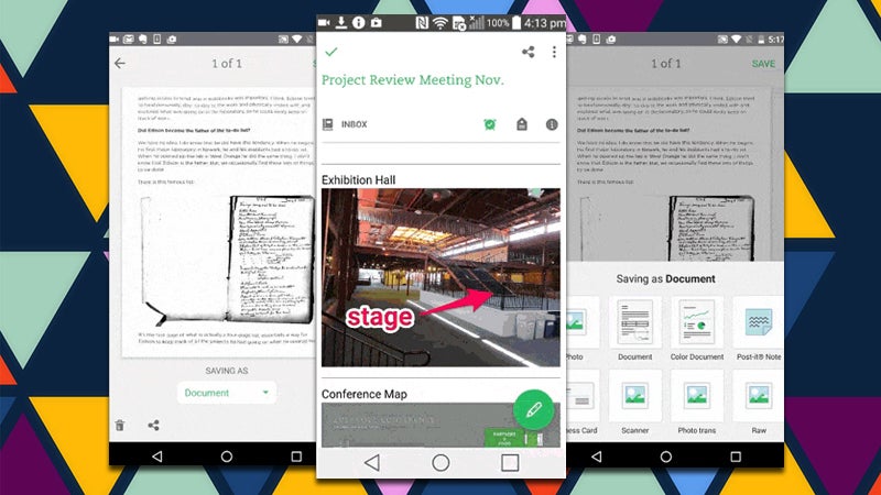 Evernote for Android Adds Annotations, Automatically Detects Note Types
