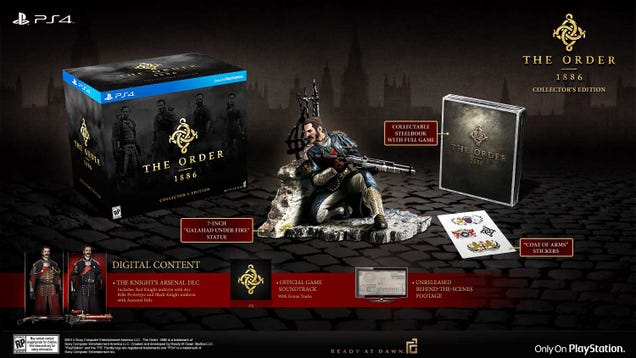 The Order: 1886 Special Editions Feature Different Statues