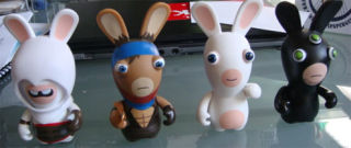 Raving Rabbid Figures, Now Yours To Buy