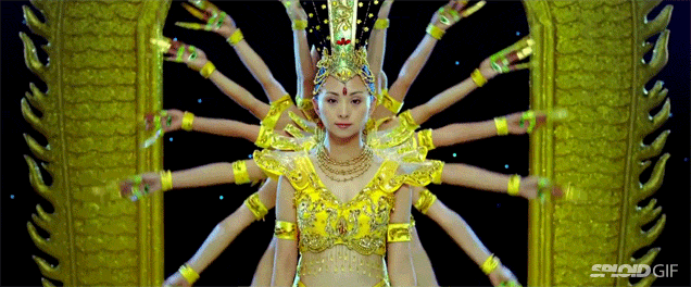 The mesmerizing beauty of a thousand hand dance