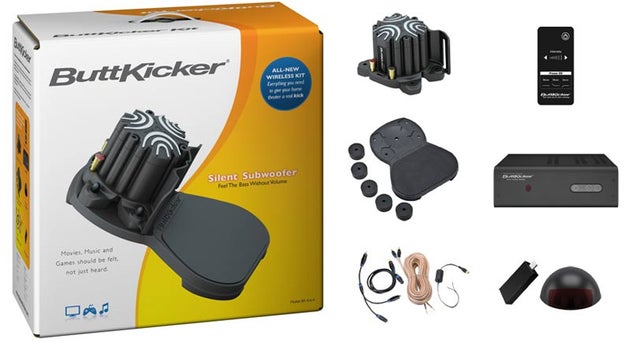ButtKicker Wireless Kit, Because Your Couch Doesn't Shake Yet, Does It?