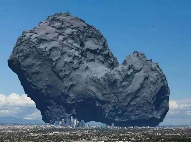 Now You Can Truly Appreciate the Size of Comet Churymov-Gerasimenko
