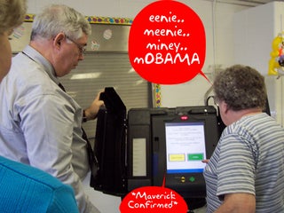 Voting Machine: No, You Really Meant to Vote for McCain