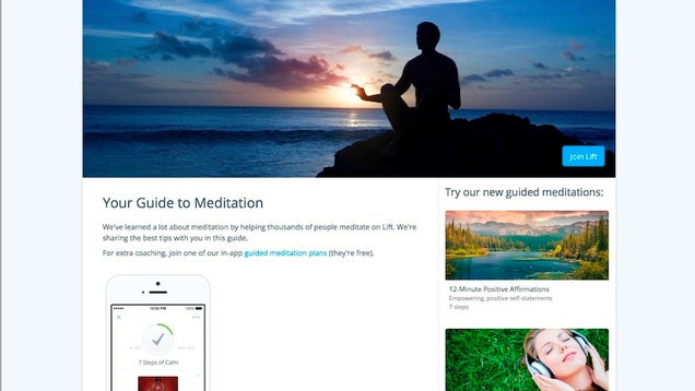 Lift's Guide to Meditation Is a Data-Driven Introduction for Beginners