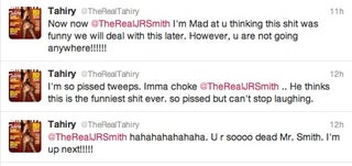 J.R. Smith Tweeted A Photo Of "The Girl With The Biggest Ass Ever" Wearing A Thong In His Hotel Room Bed