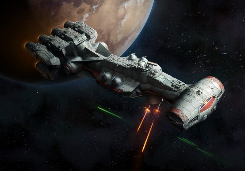 Star Wars Space Battle Has No Chill