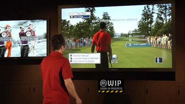 Turn and Face the Camera when Tiger Woods PGA Tour's Kinect Update Arrives