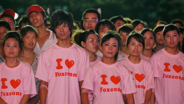 What Protests? Says Foxconn