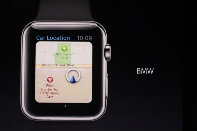 The Apple Watch Will Remember Where You Parked Your BMW