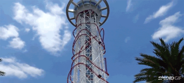 The first demo video of the world's tallest roller coaster is terrifying