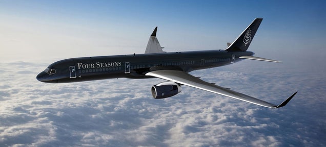 You Definitely Can't Afford a Round-the-World Trip In a Four Seasons Jet