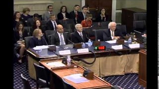 "Ya Ever Feel Like Galileo?" Highlights from a U.S. Climate Hearing