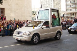 The Evolution Of The Popemobile