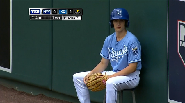 Royals Ball Boy Fields Fair Ball, Compensates For It In The Bes…