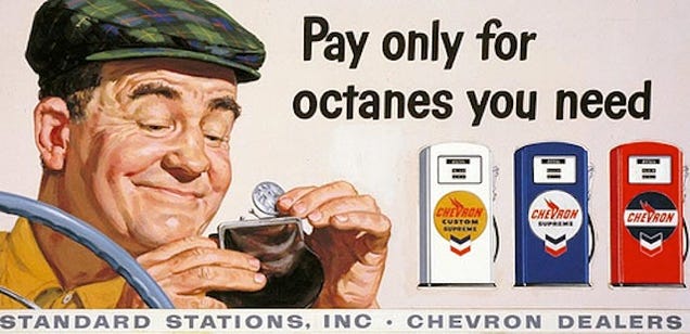 Glorious Gasoline Ads from the Dieselpunk Days