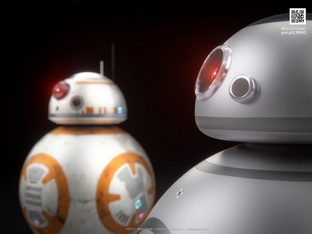 If Apple Made BB-8 Droids, They'd Be Adorable