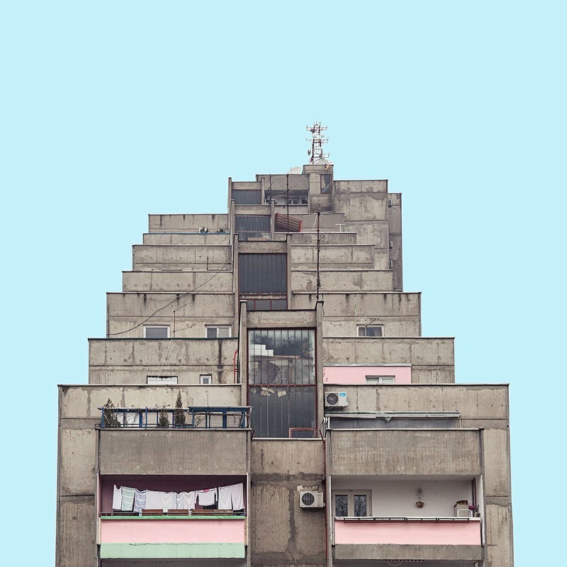 These Photos of Belgrade's Socialist Architecture Look Like Ancient Spaceships