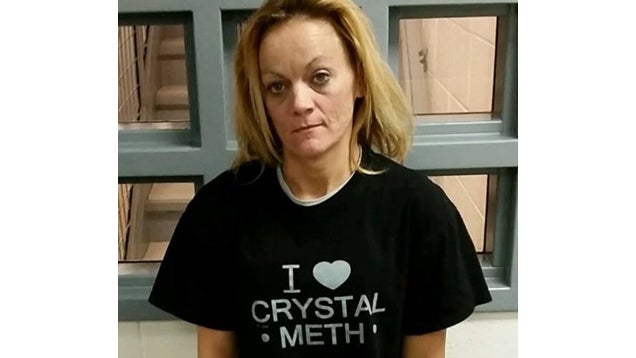 Woman in "I Heart Crystal Meth" T-Shirt Arrested for Guess What