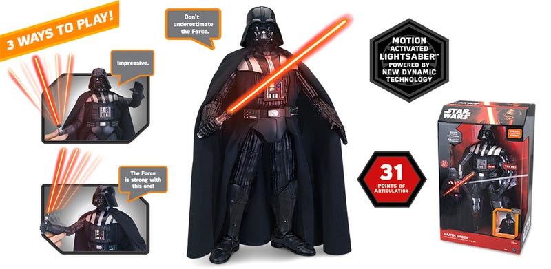 darth vader talking action figure