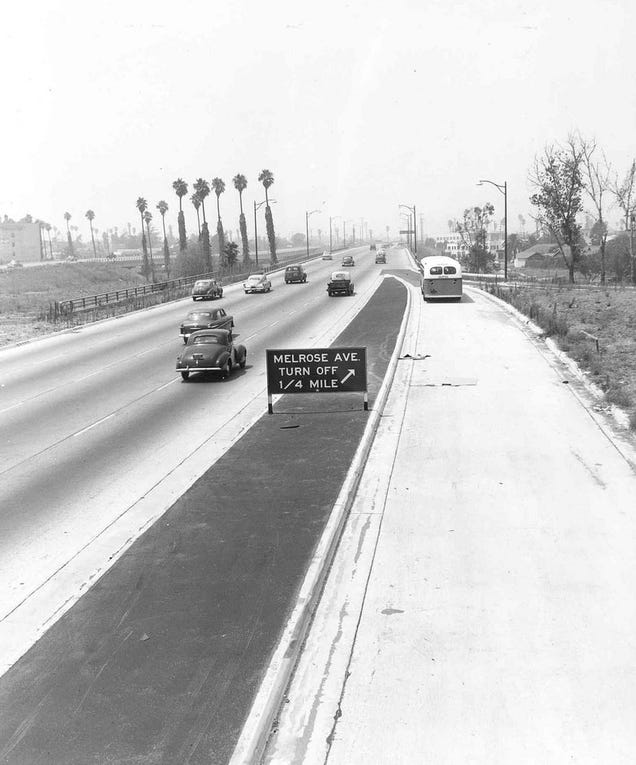 Photos: When Southern California's Freeways Were New (and Empty)