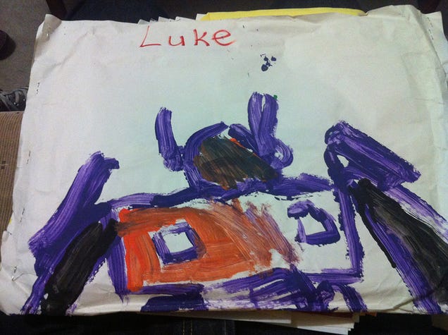 A Child's Sketchbook From the 1980s, Preserved For the 21st Century