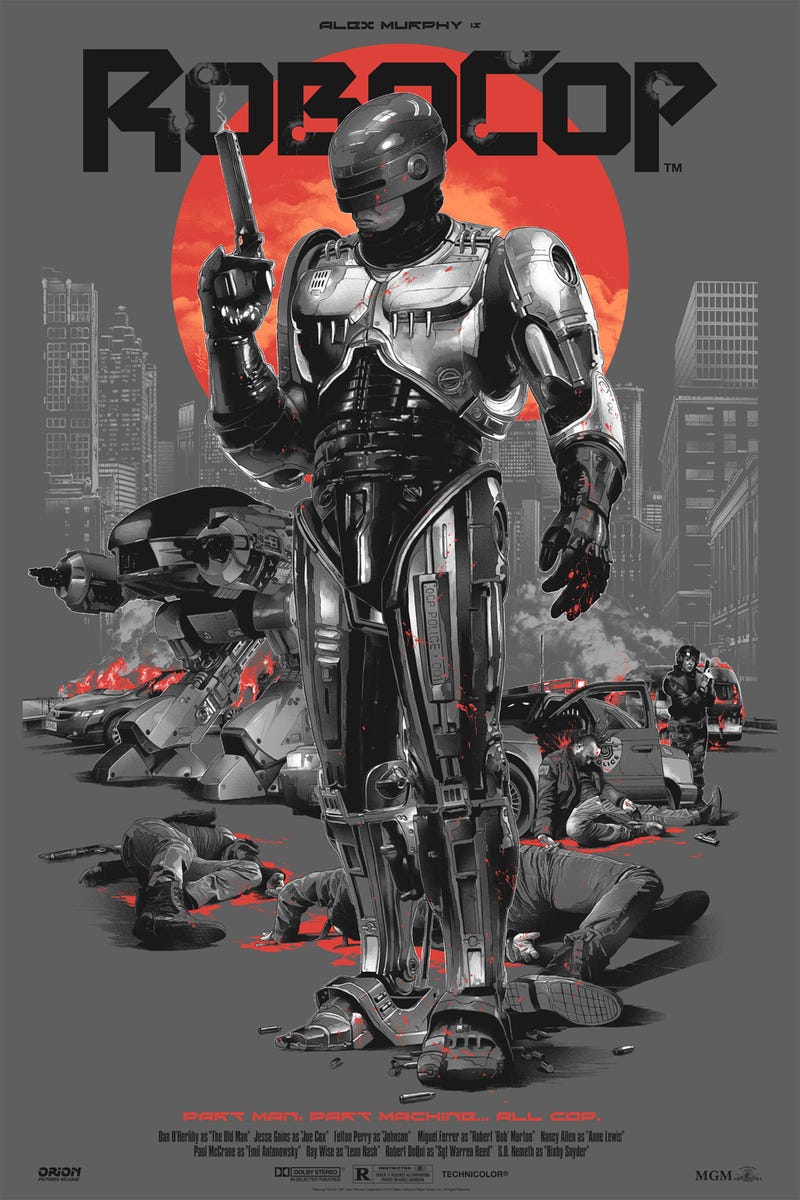 RoboCop Looks Better Than Ever in These Awesome New Posters