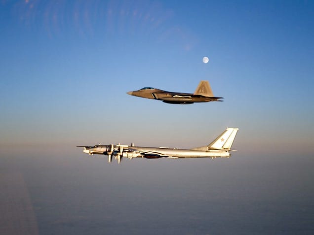 27 high tension photos of NATO jets intercepting Russian warplanes