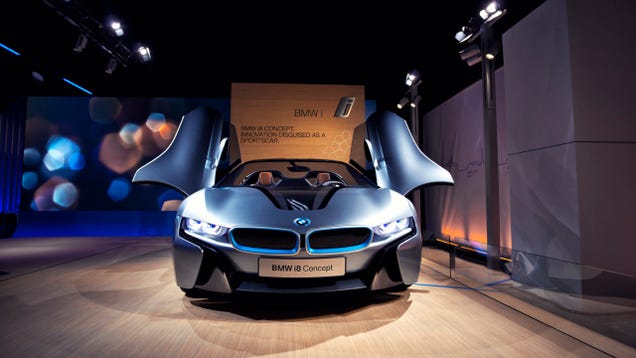 How the BMW i8 Concept Makes Green Look Gorgeous