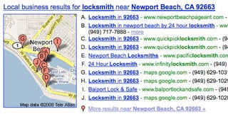 Google gamed by small businesses