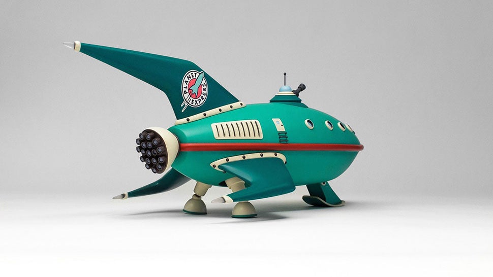 Futurama Ship Looks Like CGI, Is Actually Real Model