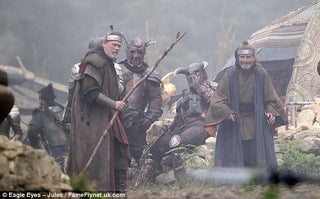 These photos from the set of Thor 2 may show the faces of the Dark Elves!