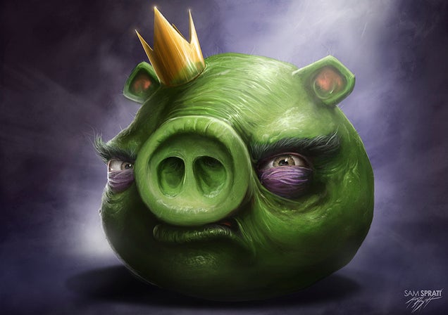 Hyper-Realistic Angry Birds Look Ready For Murder