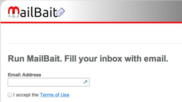 MailBait Fills Your (Or Someone Else’s) Inbox with Email